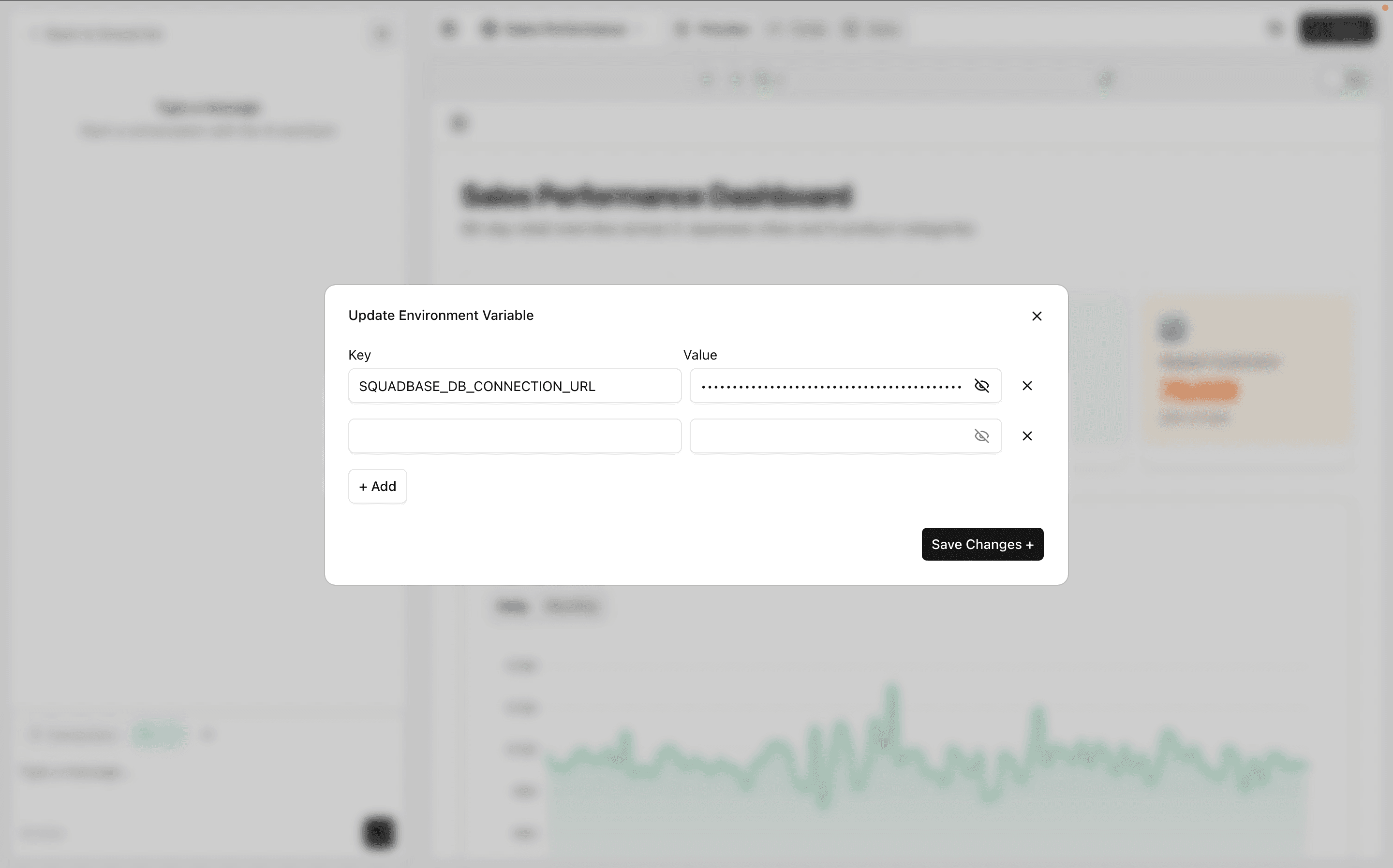 Update environment variables