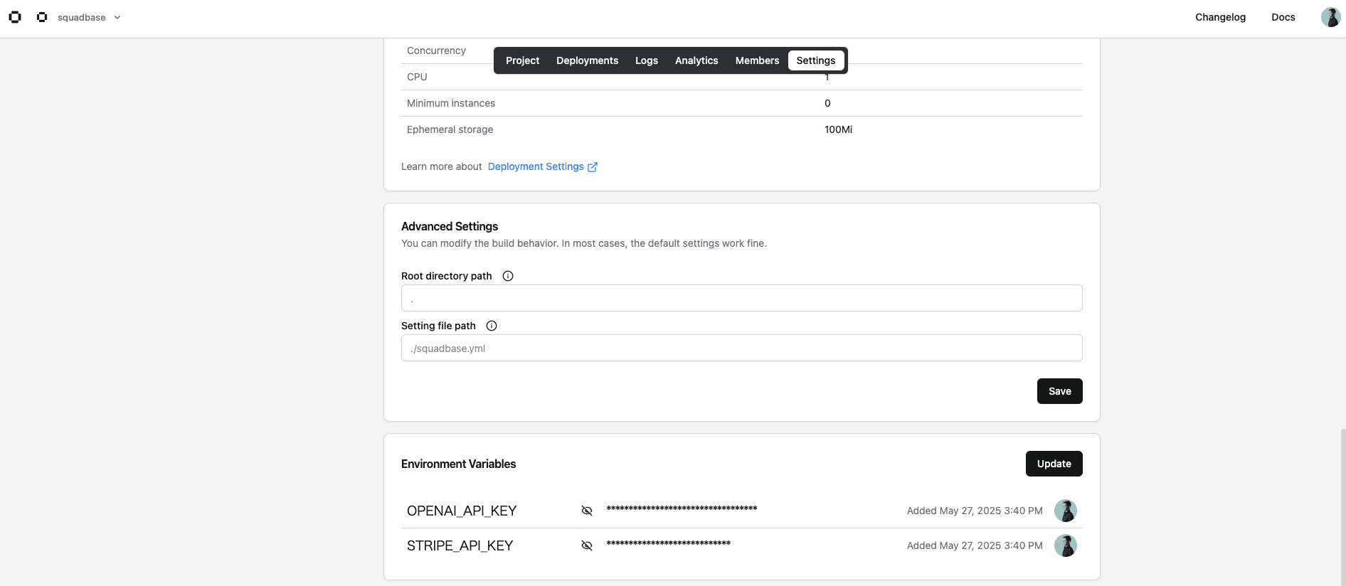 Environment Variables
