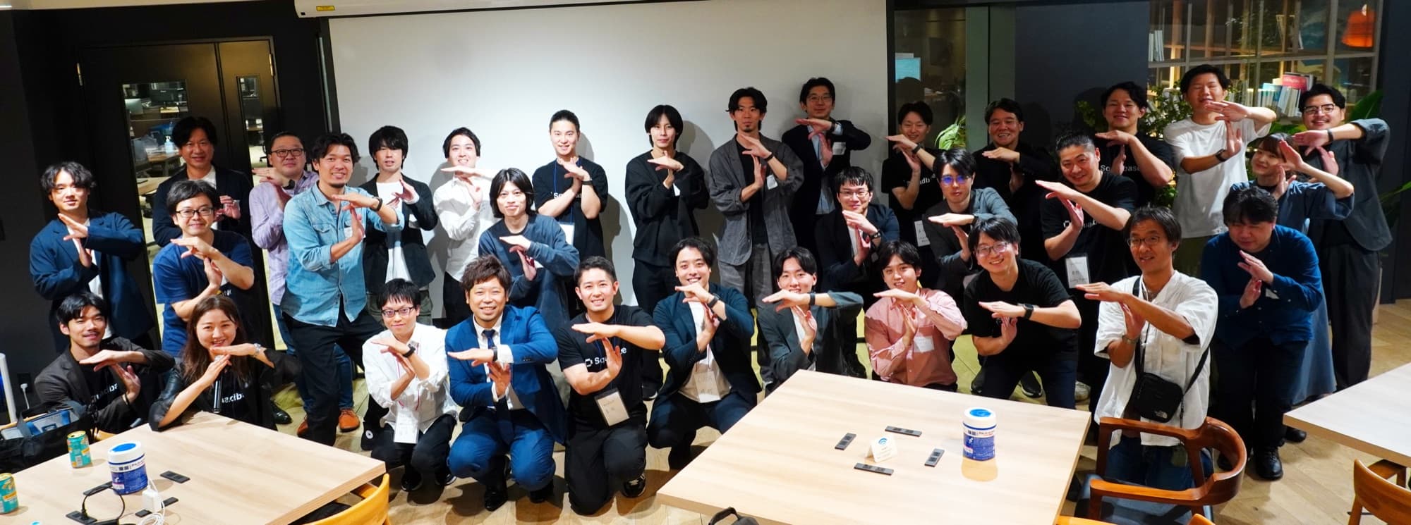 Squadbase Community Meetup #0 の参加者の集合写真