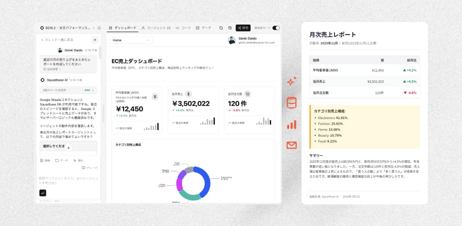 「見に行くBI」から「届くAI」へ - エージェント機能をリリース