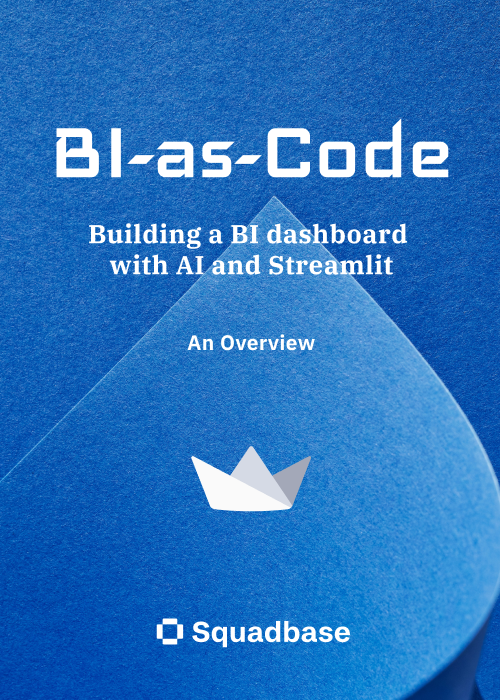 BI-as-Code with Streamlit